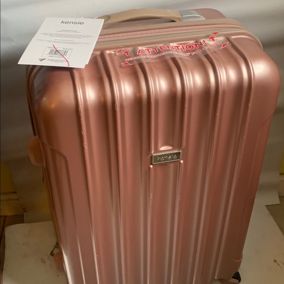 kensie metallic luggage